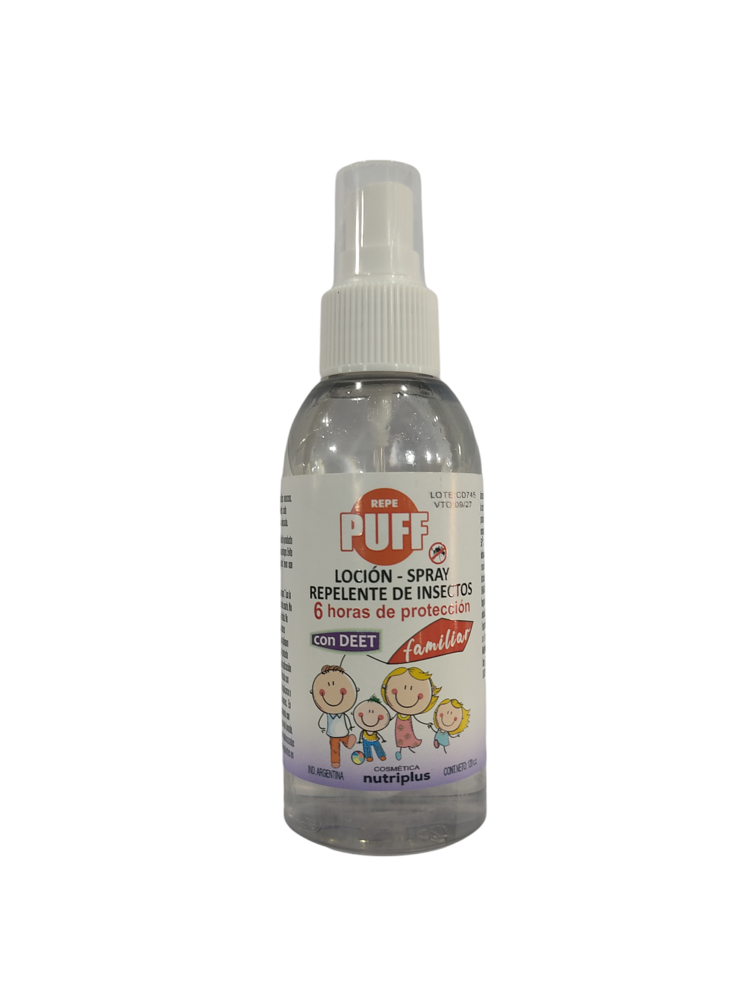 NUTRI.REPELENTES 120CC SPRAY FAMILIAR C6     1