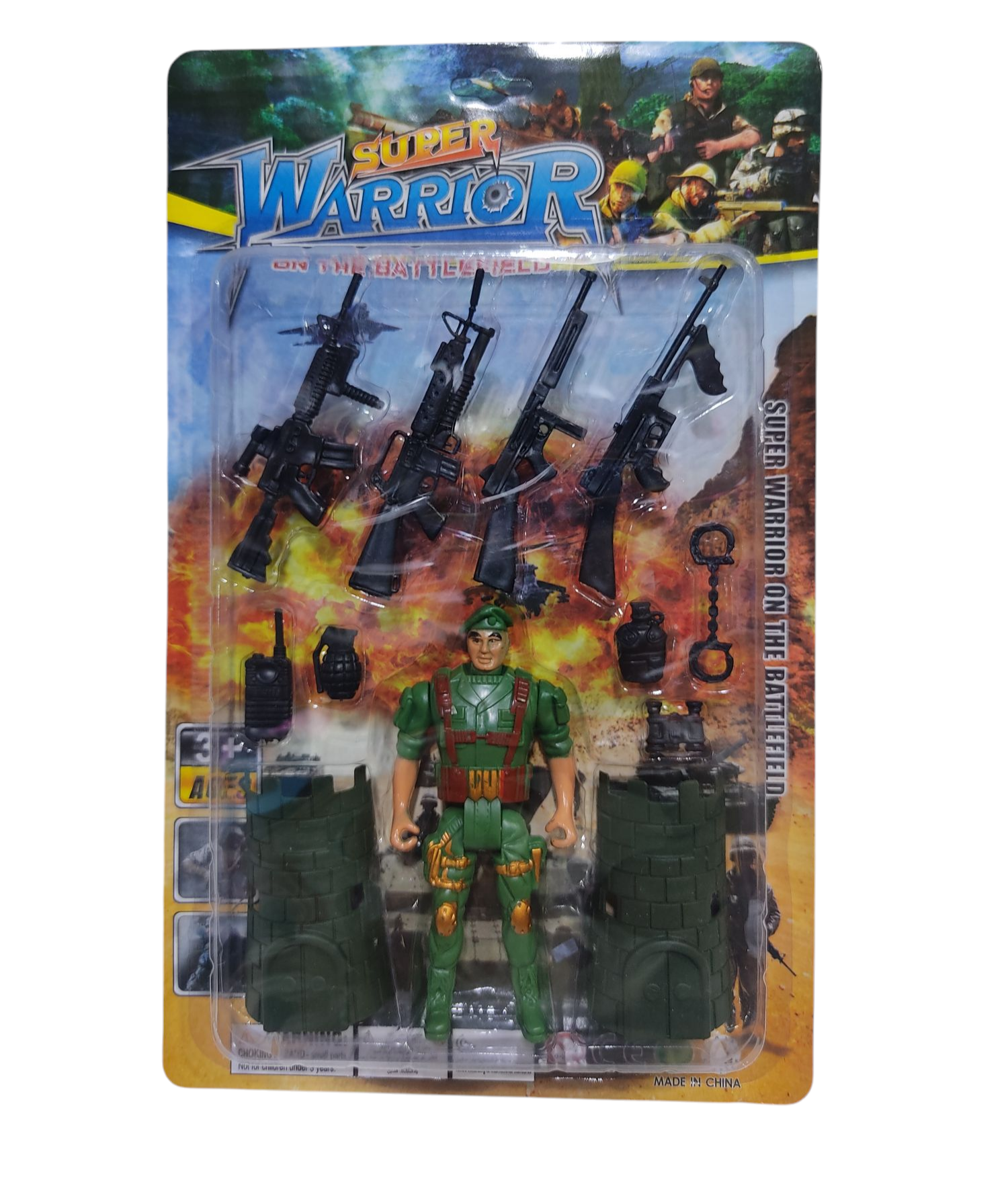 KK SET MILITAR SOLDADO + ACC E/BL SD25088