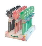 CAROL NYLON SOFT CUCHARAS PASTA 75080/65080  COLORES PASTEL UTENSILIO