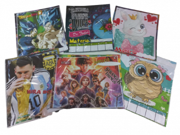 MAXI.ASIGNATURAS X6 ESCOLARES                PERSONAJES