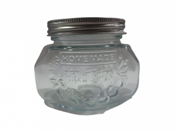 KK FRASCOS 12X9CM C/TAPA VINTAGE CA5630      VIDRIO 650ML