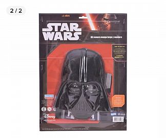 ORI.MASCARAS + REMERAS DARTH VADER E/BL NTAD2172 HALLOWEEN